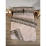 ETE HOMETEX ÇİFT KİŞİLİK LÜX WELSOFT YORGAN 195X215CM LEOPAR BEJ 8696474231945